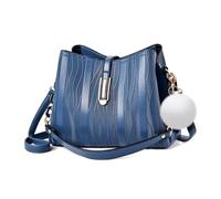 NICOLE & DORIS Sacs à Main Portés Main Femme de la Mode,Sac Fourre Tout,Sac Dames Élégant Épaule Femmes,Moyen Sac bandoulière femme en Cuir PU Bleu