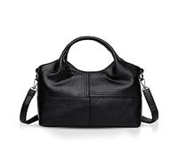 NICOLE & DORIS Sacs à Main pour Femme Sac d'épaule Sacs à Main à la Mode Sacs à bandoulière avec poignée en Haut Noir