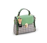 NICOLE&DORIS Sacs à Main pour Femme Sacs à Rabat Sacs à Main Mignons pour Fille Sacs à bandoulière Vert