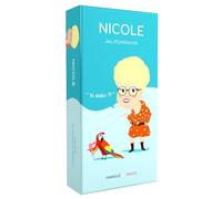 Nicole Jeu de Société Rythmé et Drôle - Inspiré du Petit Bac - Idéal Soirées, Apéros, Famille - Jeu de Cartes Adultes - Jeu d’Ambiance - 300 Cartes - 20 Min / + 3 Joueurs