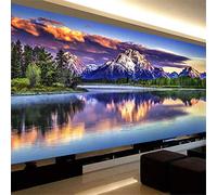 Nicole Knupfer Kit de peinture diamant 5D, à réaliser soi-même, paysage naturel, grande image pour la décoration murale de la maison, 120 x 50 cm