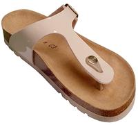 NICOLE Patent Synthetic Beige