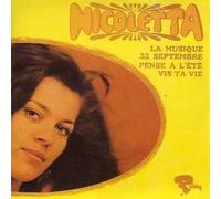 NICOLETTA - La musique 4-track CARD SLEEVE - 1) Vis la vie 2) 32 septembre 3) La musique 4) Pense à l'été - CD single