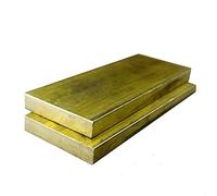 NICOLIE Bloc En Laiton H62, Plaque En Laiton, Feuille En Laiton, Matériel De Bricolage De Patch En Laiton - 100x40x8mm