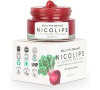 NicoLips Combo Pack | Lip Scrub Lightening Baume à lèvres pour l'obscurité, sèches, gercées et abîmées Lèvres