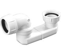 Nicoll 92917 Siphon Baignoire SH 360° 207 0203250, Blanc