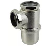 Nicoll 0501012 Siphon lavabo Chromé Mat J.C. Ø 32 L2211