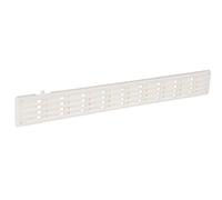 Nicoll – Grille de ventilation en applique rectangulaire plate 1PF300 40×300 mm à fermeture