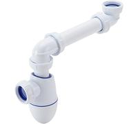 Nicoll 91040 Siphon lavabo Tubulure Arriere bmt02 0202135, Blanc