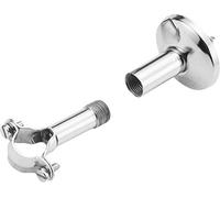 Nicoll Collier de fixation pour colonne potence 93013 – Réglable extensible d16, Argent