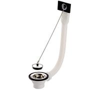 Nicoll 0204015 Bonde évier Bac trop plein Inox 556