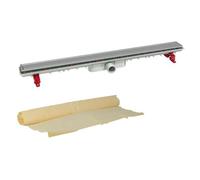 Nicoll - Caniveau de douche inox réversible 890mm + natte sicanatfh90r