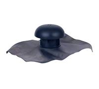 Nicoll - Chapeau de ventilation a collerette d etancheite 40x33 ardoise o _80 cd8