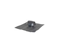 NICOLL Chapeau de ventilation avec collerette d'étanchéité Ø125 anthracite Atemax