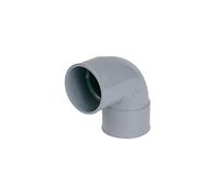 Nicoll - Coude 87°30 en PVC diamètre 50, FF double emboiture