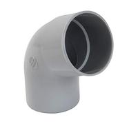 Nicoll - Coude male femelle 6730 gris CR6GT pour descente Diam 80