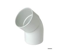 NICOLL Coude mf 45° Ø80 blanc