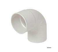 NICOLL Coude mf 87°30 Ø80 blanc
