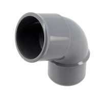 NICOLL COV50108 Coude mâle-Femelle 67°30-PVC Gris-Ø 32 mm-CF6