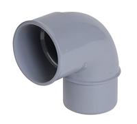 NICOLL COV50163 Coude Male-Femelle 87°30-PVC Gris-Ø 100 mm-CT8