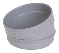 NICOLL COV50180 Secteur de coude NICOLL-Mâle-femelle-15° -Ø 100 mm-ST1