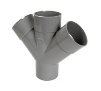 NICOLL - Croix PVC 45 degré MF 50 - NICYD4550