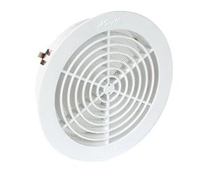 Nicoll GATM160 Grille adaptable avec Moustiquaire sur Tube Ø 160