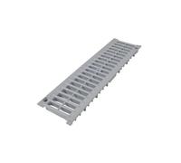 Nicoll Grille caniveau 0,5m PVC A15 Largeur 130 Gris GRL77