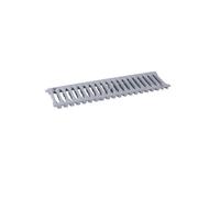 NICOLL Grille caniveau 0,5m PVC B125 largeur 130 gris