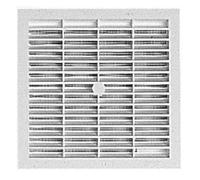 Grille de ventilation à visser ou à coller, 97x100, 50cm2 - B64 NICOLL