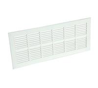 Nicoll - Grille d aeration a visser ou a coller classique rectangulaire extra plate blanc 1pb201