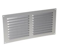 Nicoll - Grille d aeration a visser persienne alu gris 1lm1530g