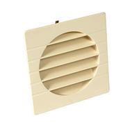 Nicoll - Grille d aeration speciale facade sable getm125 pour tube pvc
