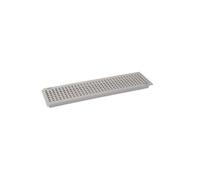 NICOLL Grille piscine PVC A15 longueur 0,5m gris