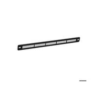 NICOLL Grille plate mortaise 250x12 max. noir