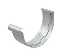 Nicoll - Jonction pour gouttiere de demi-ronde 33 a coller PVC Gris JNC33