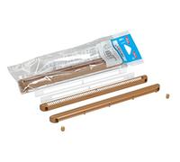 Entrée d'air auto-réglable universelle pour modules 15, 22 et 30, couleur bois clair - NICOLL - 1EAHFC Bois clair G