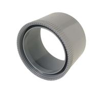 manchette pvc d'adaptation à visser pour bouchon 100 mm - femelle 100 mm- nicoll