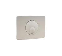 Nicoll Plaque de commande pour bâti 0709176 Double volume Blanche
