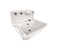 Nicoll - Poste d eau sans grille Lg : 55 cm Polypropylene Blanc POSTOMB
