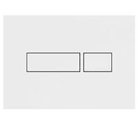 NICOLL PPL25010 Plaque de Commande Rec-Simple câble-Blanche-PBRECB