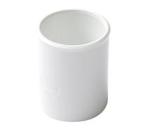 Manchon PVC blanc femelle / femelle Ø 50 - M2JB NICOLL