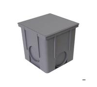 NICOLL Regard + couvercle 25 x 25 x 25 gris