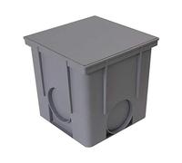 NICOLL Regard + couvercle 25 x 25 x 25 gris
