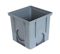 Nicoll Regard RPCT 25x25x25 PVC Gris Utilisation extérieure