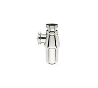 Nicoll Siphon de lavabo L3211 en laiton chromé brillant Ø entrée 32 mm Ø sortie 32 mm