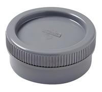 Nicoll Tampon de visite MF PVC avec bouchon gris - Ø 90 mm