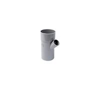 Nicoll – Té PVC vidange 45° réduit MF 100/40/100 Gris G