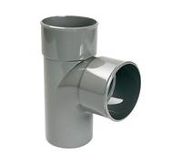 Nicoll Té PVC 87°30 Mâle/Femelle Ø125 mm