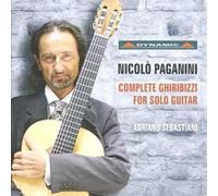 Nicolo Paganini Complete Ghiribizzi for Solo Guitar (Sebastiani) (CD) Album